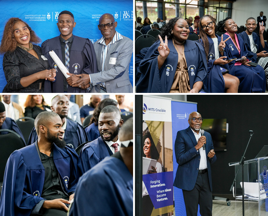 The first cohort of innovators graduate from the Wits Crucible Centre for Entrepreneurship